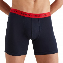  Lot de 3 boxers Tommy avec ceinture à logo bleu, blanc et rouge - TOMMY HILFIGER *UM0UM02326-0TA 