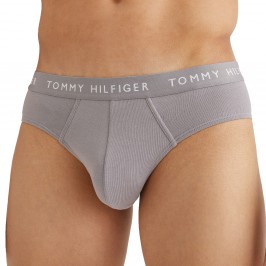  Pack de 3 calzoncillos Tommy de algodón - negro, gris y blanco - TOMMY HILFIGER *UM0UM02206-0TG 