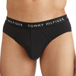  3er-Pack Tommy Slips aus Baumwolle - schwarz, grau und weiß - TOMMY HILFIGER *UM0UM02206-0TG 