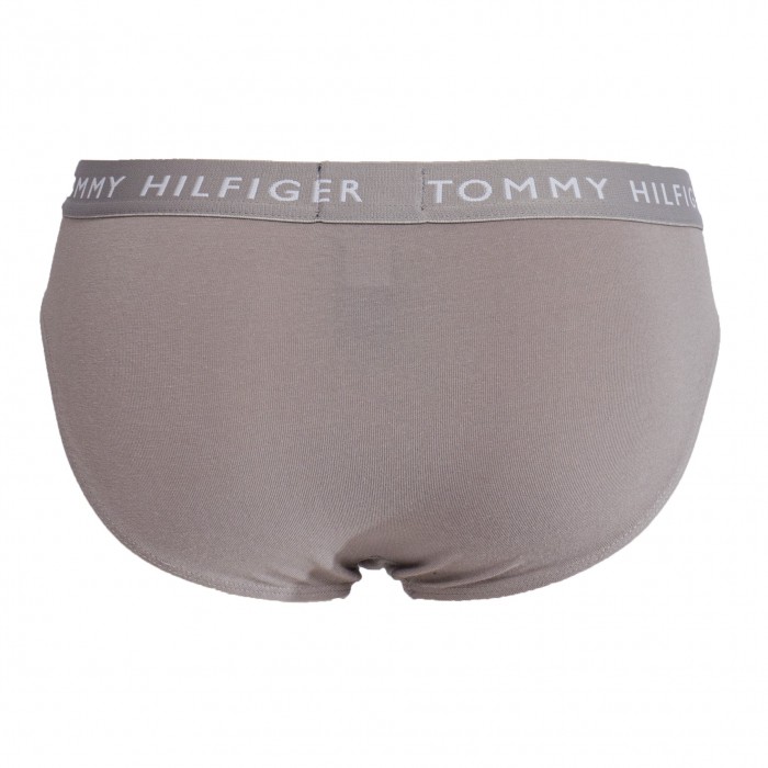  Pack de 3 calzoncillos Tommy de algodón - negro, gris y blanco - TOMMY HILFIGER *UM0UM02206-0TG 