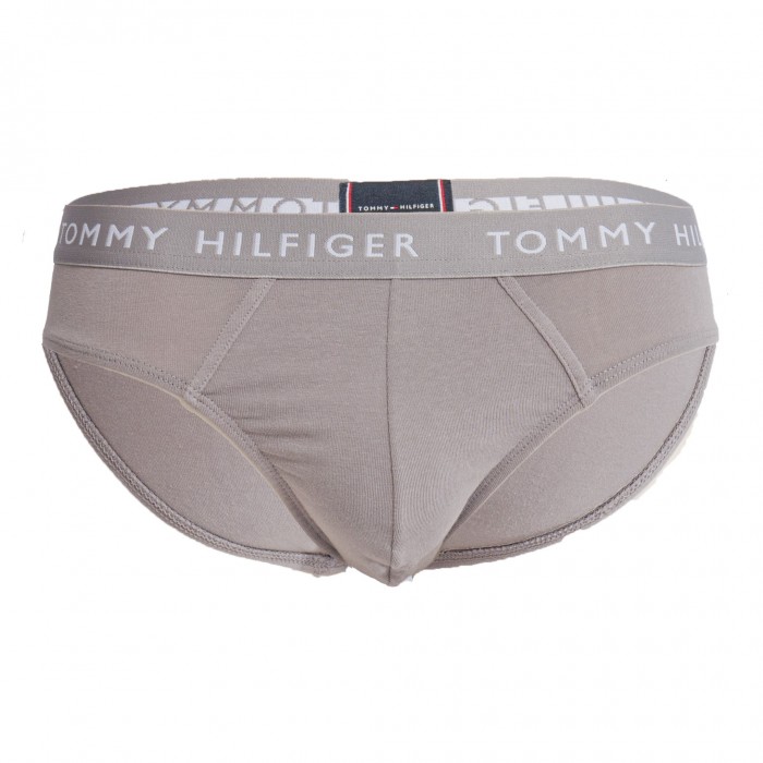  Confezione da 3 slip in cotone Tommy - nero, grigio e bianco - TOMMY HILFIGER *UM0UM02206-0TG 