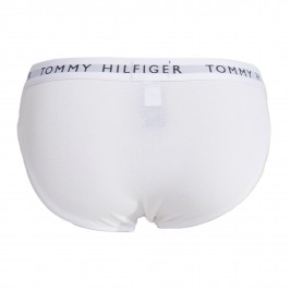  3er-Pack Tommy Slips aus Baumwolle - schwarz, grau und weiß - TOMMY HILFIGER *UM0UM02206-0TG 