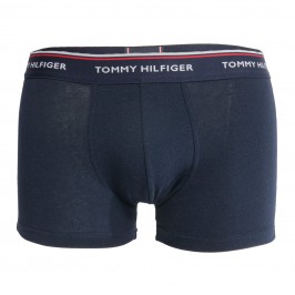  Lot de 3 boxers en coton extensible - navy, bleu et rouge - TOMMY HILFIGER *1U87903842-0TU 