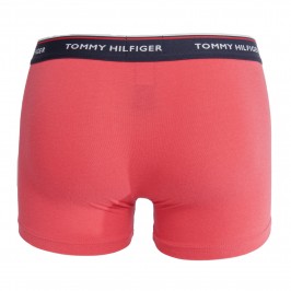  Lot de 3 boxers en coton extensible - navy, bleu et rouge - TOMMY HILFIGER *1U87903842-0TU 