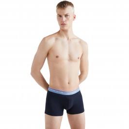  Exclusive 3er-Pack Trunks mit Logo-Bund navy, blau und rot - TOMMY HILFIGER *UM0UM01642-0TU 