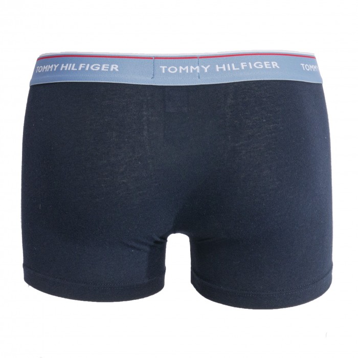  Lot de 3 boxers Tommy Exclusive à ceinture logo navy, bleu et rouge - TOMMY HILFIGER *UM0UM01642-0TU 