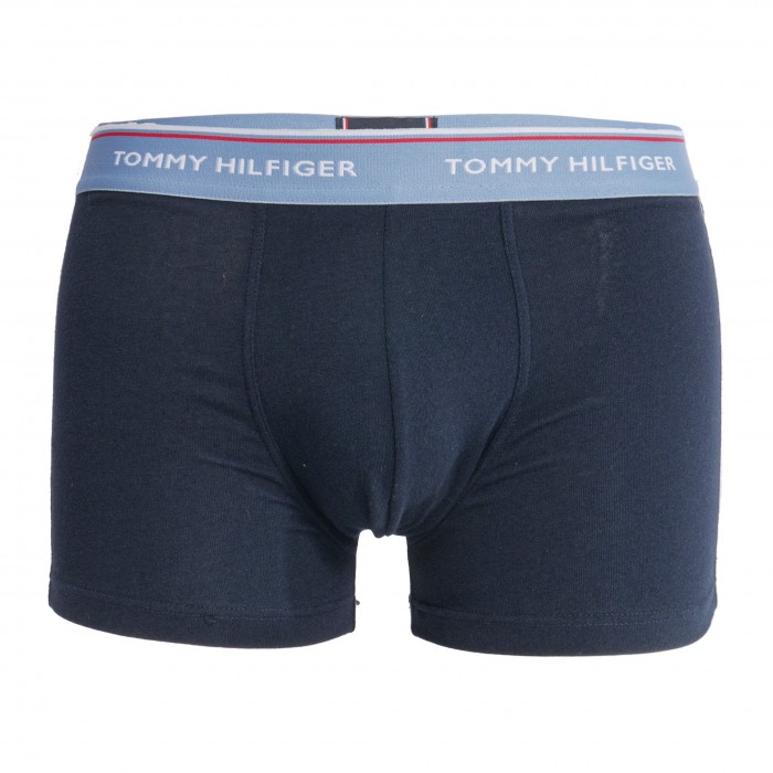  Exclusive 3er-Pack Trunks mit Logo-Bund navy, blau und rot - TOMMY HILFIGER *UM0UM01642-0TU 