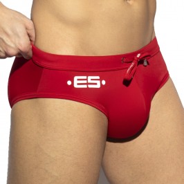  Slip de bain Europe 2.0 - rouge - ES COLLECTION 2212-C06 