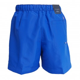  Short de bain mi-long Tommy à logo signature - bleu - TOMMY HILFIGER *UM0UM02299-C66 