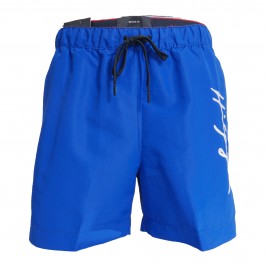  Mid-length swim shorts Tommy  with signature logo - blue - TOMMY HILFIGER *UM0UM02299-C66 