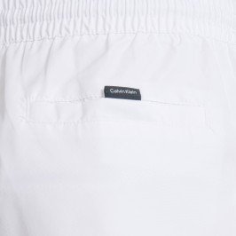  Bañador De Largo Medio Con Cordón Calvin Klein Core solids - blanco - CALVIN KLEIN *KM0KM00721-YCD 