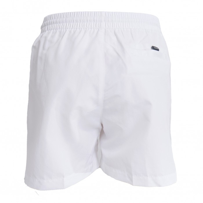  Medium Drawstring Swim Shorts Calvin Klein Core solids - white - CALVIN KLEIN *KM0KM00721-YCD 