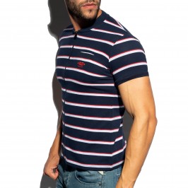  Polo Shirt Stripes - rouge - ES COLLECTION POLO34-C09 