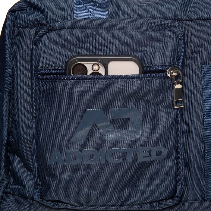  Sac de gym ADDICTED - bleu marine - ADDICTED AD1075-C09 