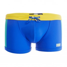 Shorty de bain flags - bleu royal - ES COLLECTION 2209-C16