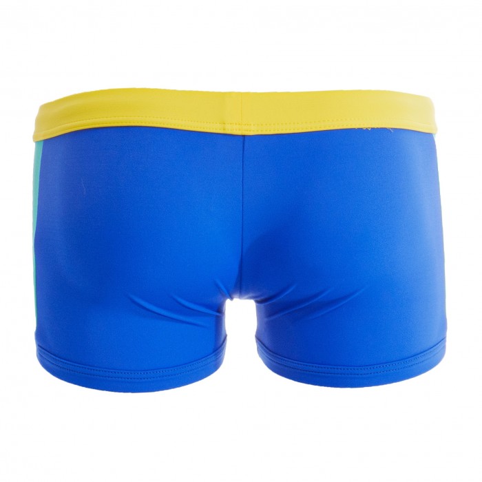  Shorty de bain flags - jaune - ES COLLECTION 2209-C16 