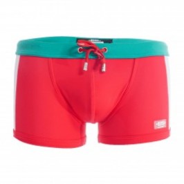 Shorty de bain flags - rouge - ES COLLECTION 2209-C06