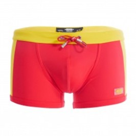 Shorty de bain flags - jaune - ES COLLECTION 2209-C03