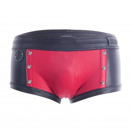 Dark Trunk Swim Boxer- wine - MODUS VIVENDI GS2221-WINE