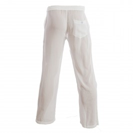  Pantalon Lounge - blanc - L'HOMME INVISIBLE HW144-LOU-002 