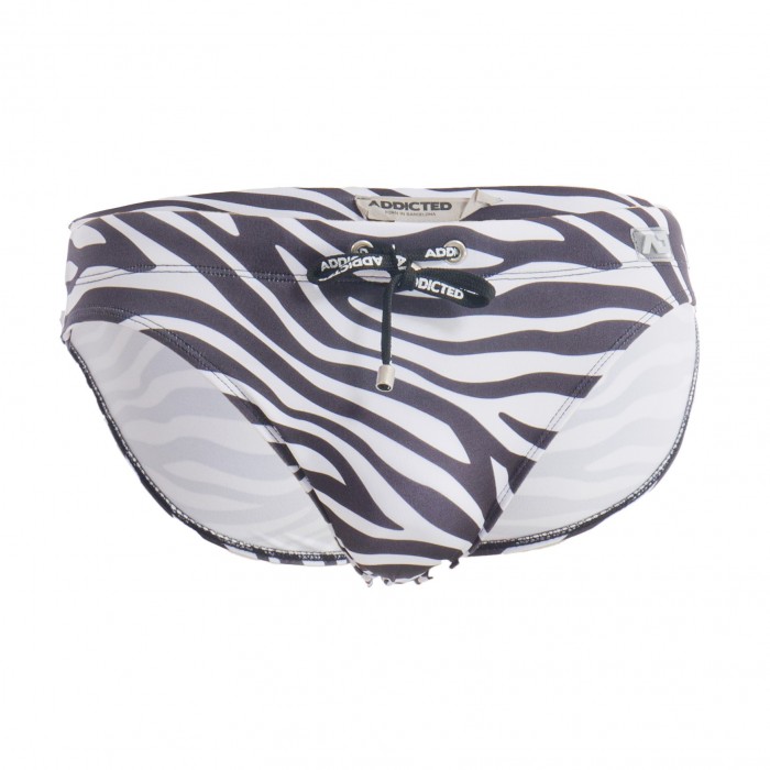 Slip de bain Zebra - ADDICTED ADS304-C10