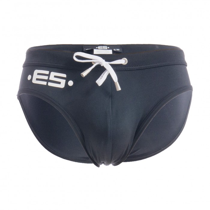 Slip de bain Europe 2.0 - noir - ES COLLECTION 2212-C10