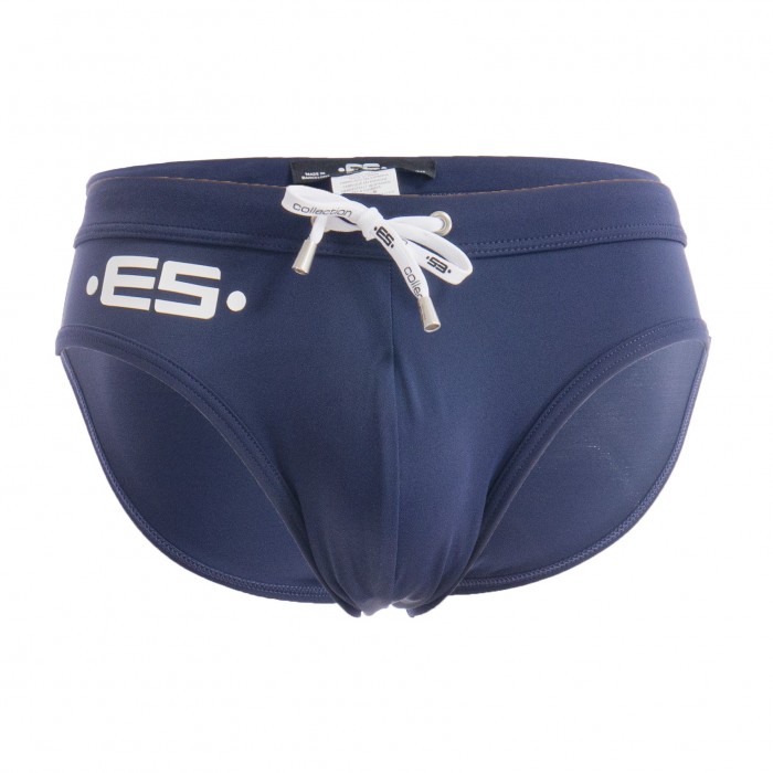 Slip de bain Europe 2.0 - bleu marine - ES COLLECTION 2212-C09