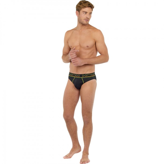  Brief micro Rainbow Sport - black - HOM *402408-0004 