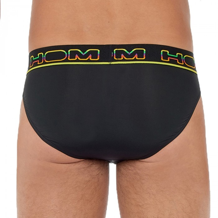  Brief micro Rainbow Sport - black - HOM *402408-0004 