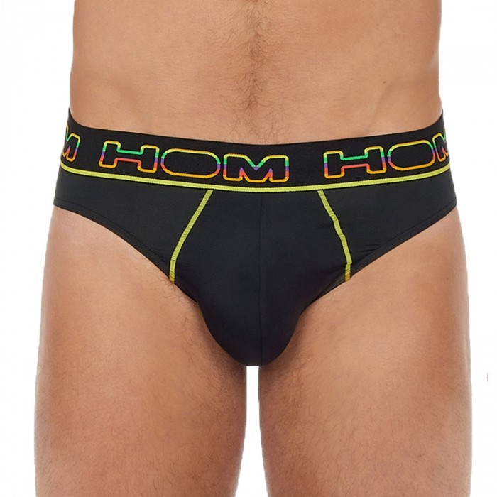  Brief micro Rainbow Sport - black - HOM *402408-0004 