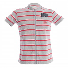 Polo Shirt Stripes - gris - ES COLLECTION POLO34-C11