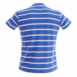  Polo Shirt Stripes - rouge - ES COLLECTION POLO34-C16 