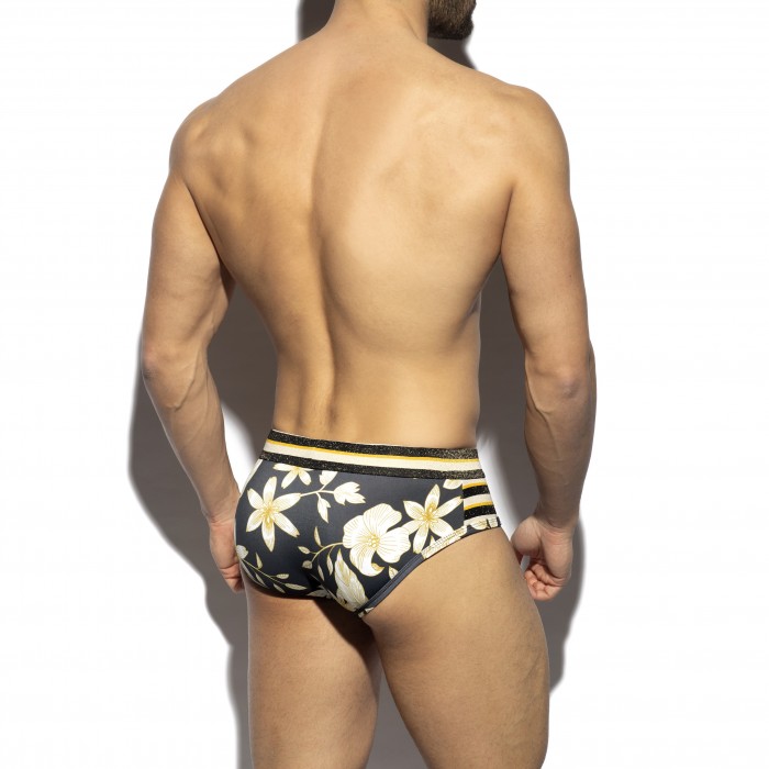  Slip de bain Black Sand Gold - ES COLLECTION 2216-C20 