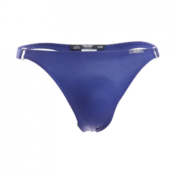 Bikini Shiny Recycled RIB - bleu marine - ES COLLECTION UN555-C09