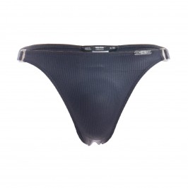 Bikini Shiny Recycled RIB - bleu marine - ES COLLECTION UN555-C10