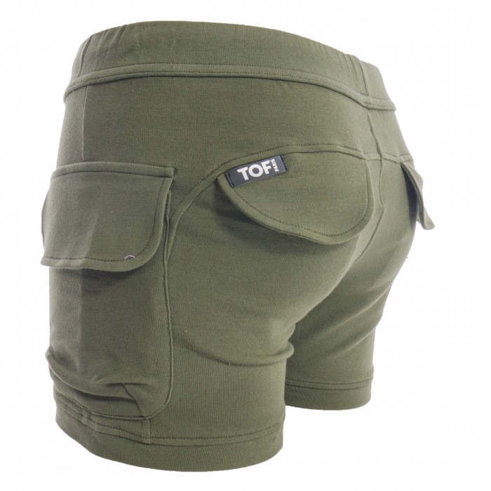  Short Cargo - khaki - TOF PARIS TOF204K 