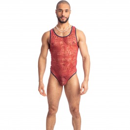  Red Dahlia - Body String - L'HOMME INVISIBLE HW164-DAH-X52 