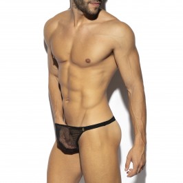  Thong  plumetti - Nero - ES COLLECTION UN469-C10 