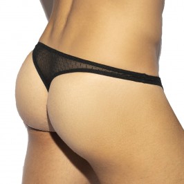  Thong  plumetti - black - ES COLLECTION UN469-C10 