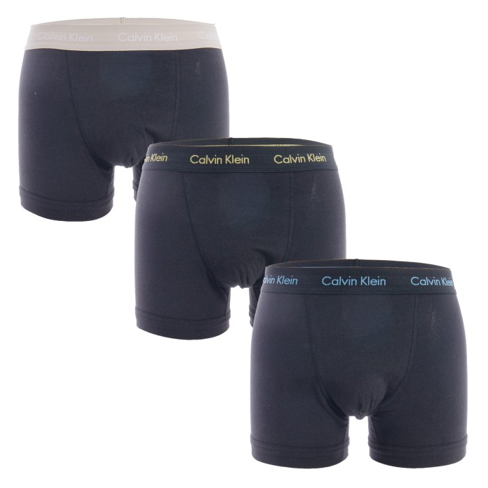  Set di 3 boxer Cotton Stretch - nero - CALVIN KLEIN *U2662G-1TL 