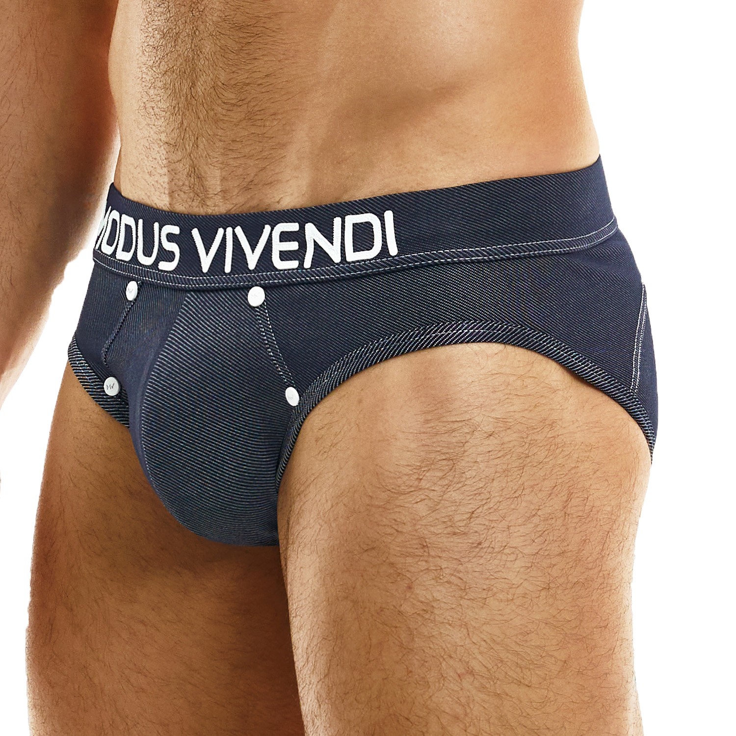 Jeans Brief - blue: Briefs for man brand Modus Vivendi for sale onl