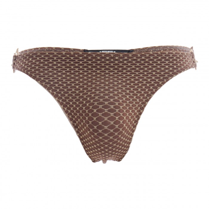 String de bain Luxury - marron - ES COLLECTION 2211-C13