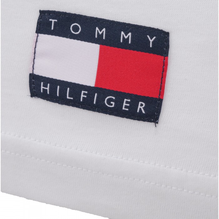  Tommy 85 Signature Logo T-Shirt - white - TOMMY HILFIGER *UM0UM01787-0W2 