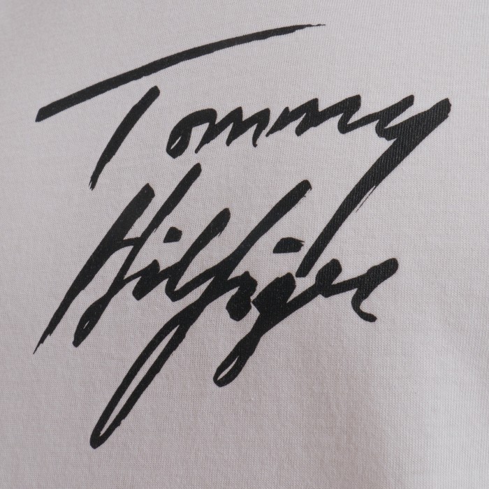  T-shirt Tommy 85 con firma - bianco - TOMMY HILFIGER *UM0UM01787-0W2 