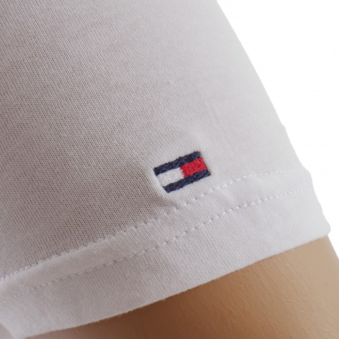  T-shirt Tommy 85 à logo signature - blanc - TOMMY HILFIGER *UM0UM01787-0W2 