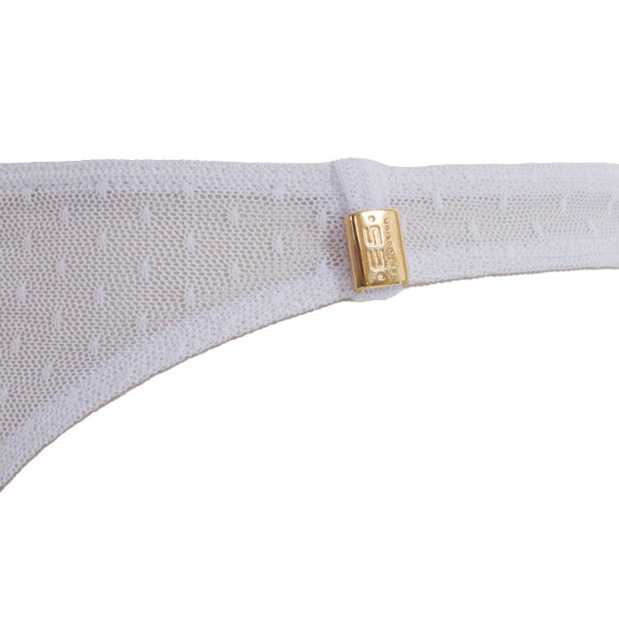  Thong  plumetti - bianco - ES COLLECTION UN469-C01 