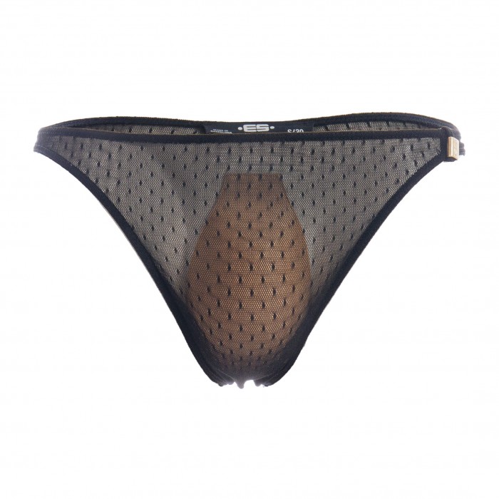 Thong plumetti - black - ES COLLECTION UN469-C10