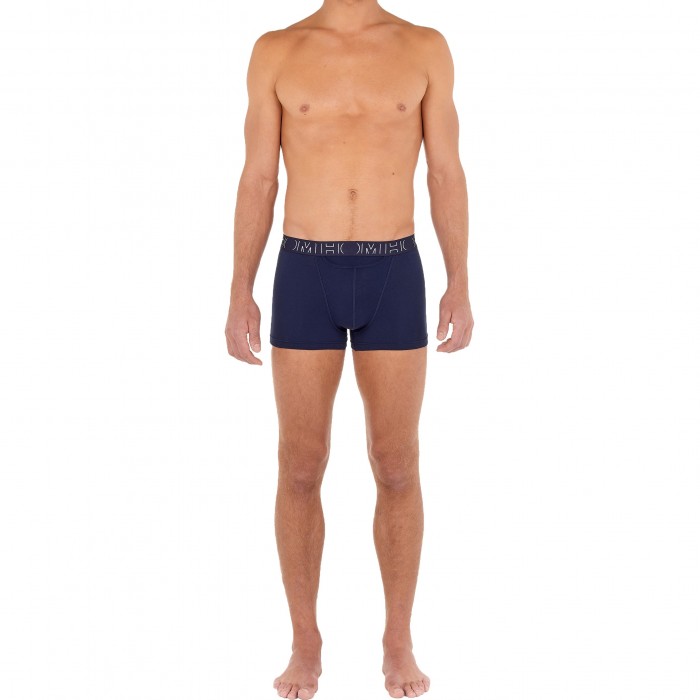  Lot de 3 boxers HO1 Boxerlines - bleu - HOM 400405-D046 