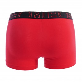  Set di 3 boxer lunghi HO1 Boxerlines - rosso e nero - HOM 400405-D045 