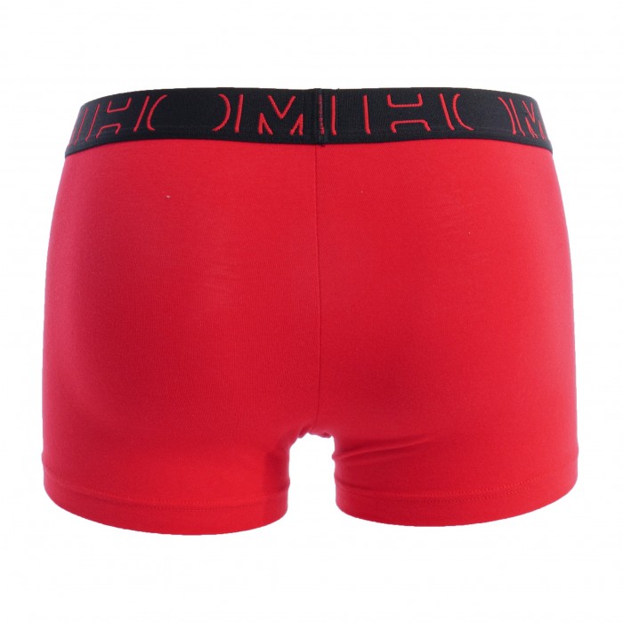  Lot de 3 boxers HO1 Boxerlines - red and black - HOM 400405-D045 